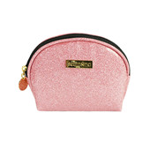 化妝包廠家 單拉鏈  閃粉漆面化妝包 pu皮化妝包定制